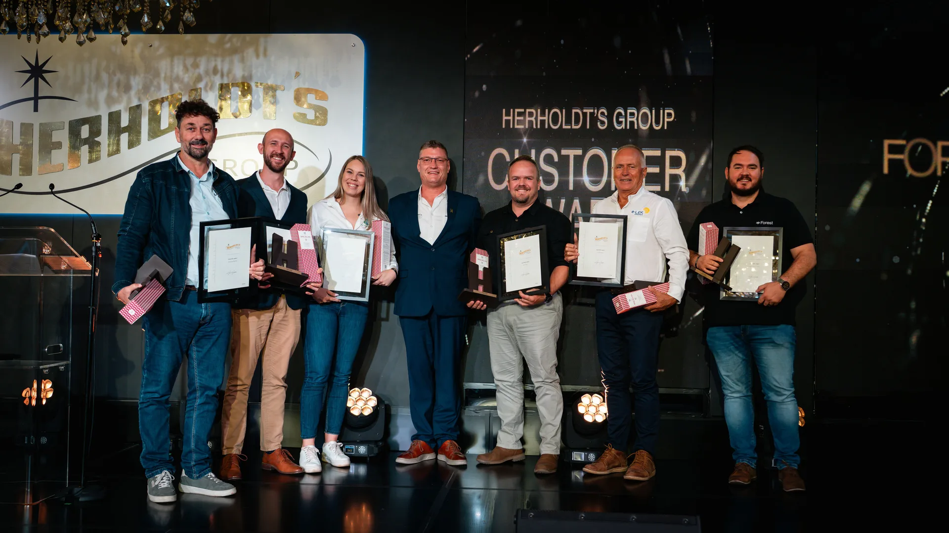 The Forest Energy team at the 2026 industry awards ceremony