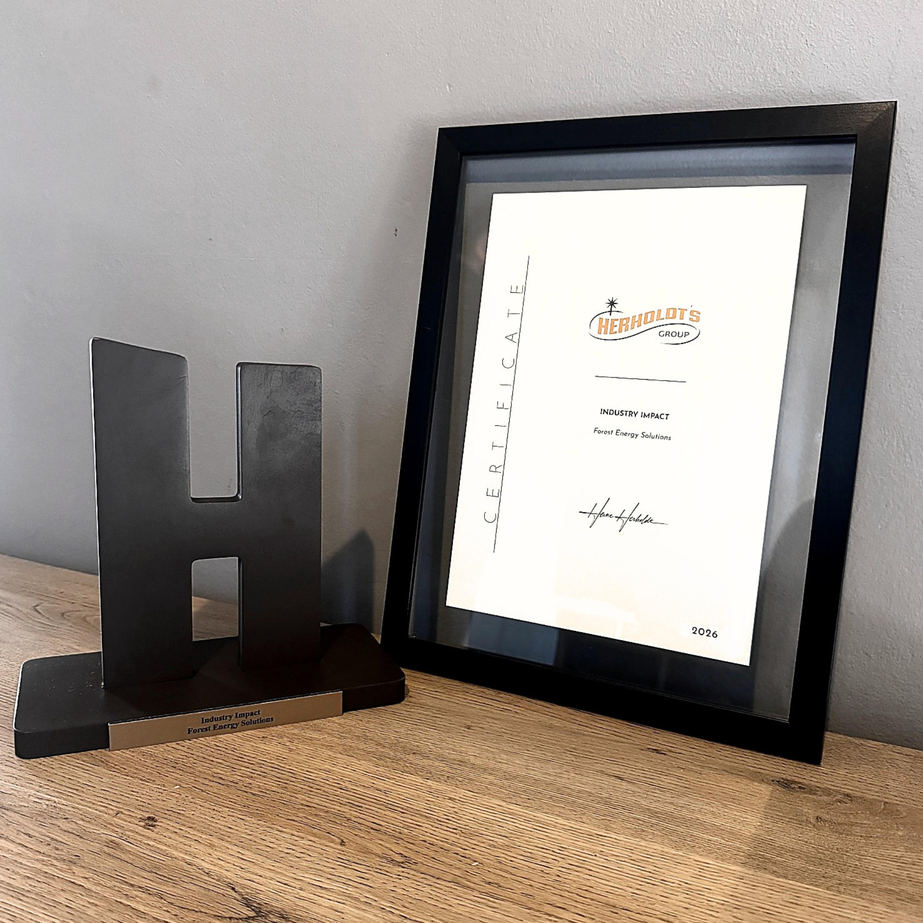 Industry Impact Award for renewable energy