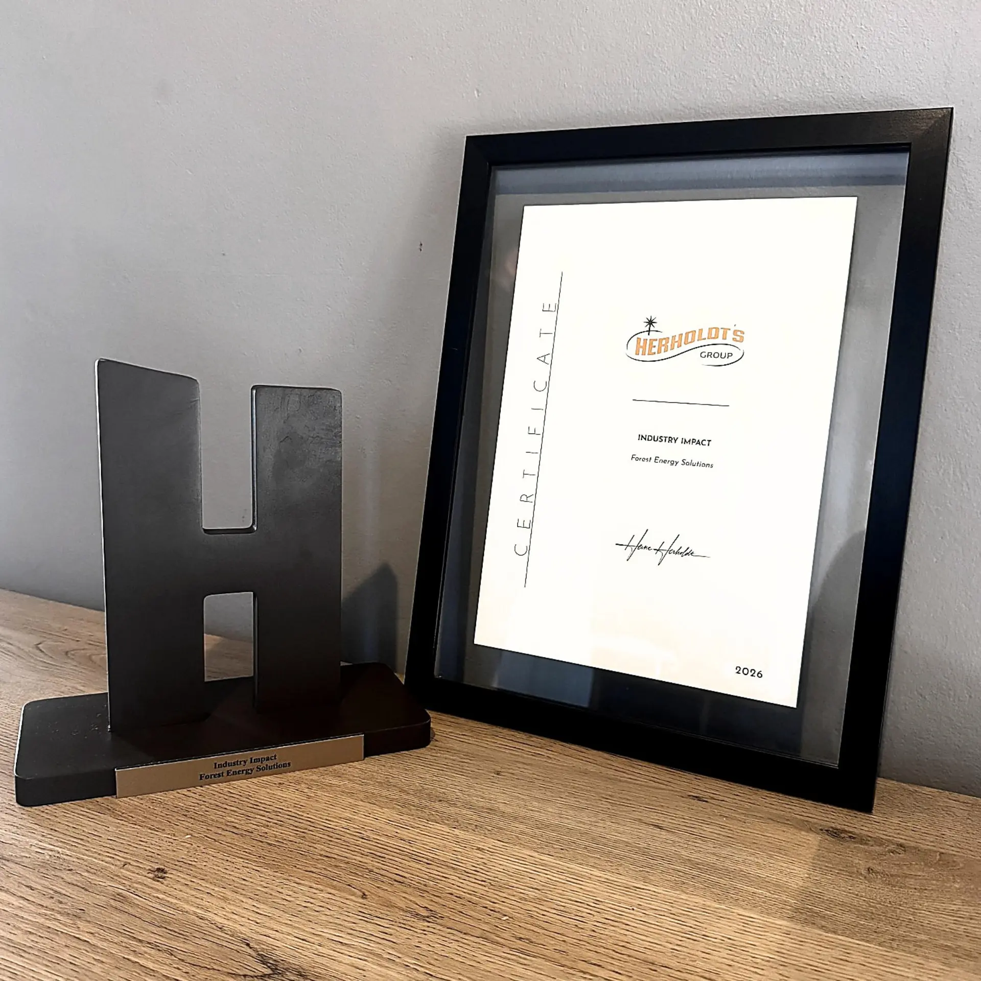 Industry Impact Award for renewable energy